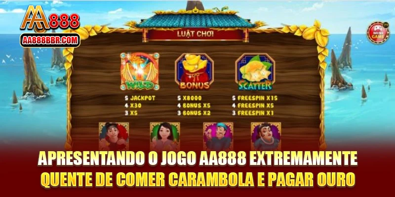 Apresentando o jogo AA888 extremamente quente de comer carambola e pagar ouro