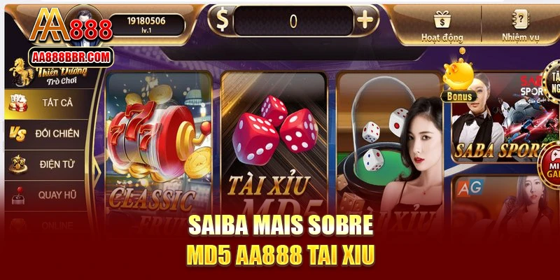 Saiba mais sobre MD5 AA888 Tai Xiu